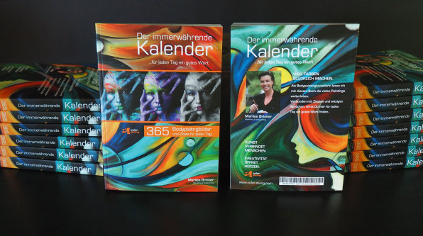 Kalender, Bodypainting, Marlies Brinker, Fotoshooting, Taschenbuch, Bodypainting, Softcover