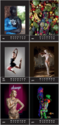 Bodypainting-Fotoshooting-Kalender-2019-Tischkalender-Farbe-Bunt-52 Wochen-Sprüche-Marlies-Brinker-Bodypainting Messen, Köln, Düsseldorf, Dortmund, Essen, NRW, international, Marlies Brinker, Fotoshooting